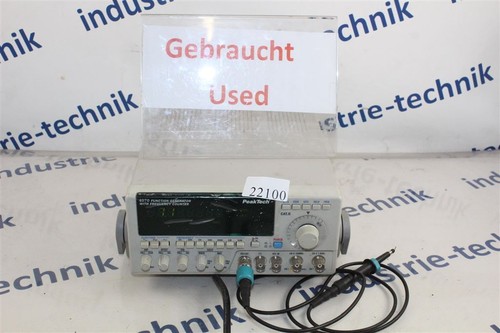 Peaktech 4070 générateur - peaktech,