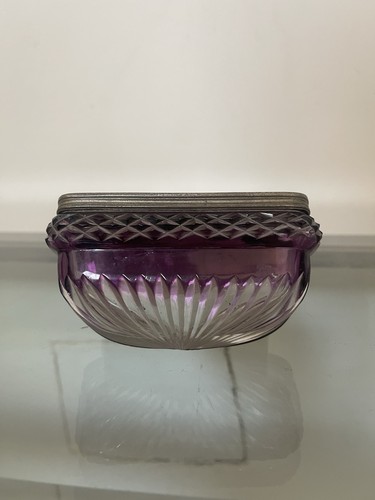 Ancien cendrier verre - en, pour