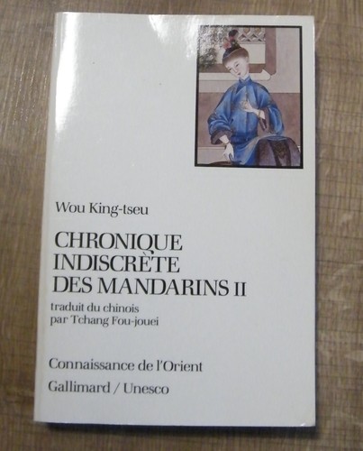 Wou king tseu chronique - wou,