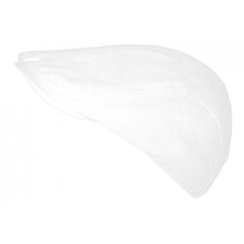 Casquette Beret Blanc en Coton