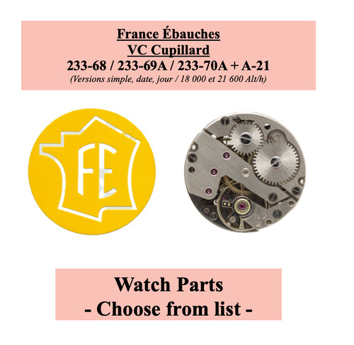Pièces montre - pièces, fe