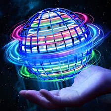 Flying Spinner 360° Rotation Light Flying Ball with RGBIntelli Light...