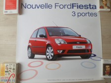 FORD FIESTA 3 DOOR MK V / ADVERTISING POSTER POSTER GARAGE DEALERSHIP