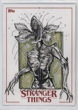 2018 Topps Stranger Things 1/1 Gorkem Demir Auto Sketch 13iq