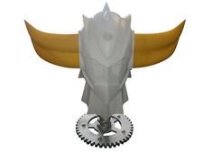 Buste Goldorak à Peindre – Impression 3D PLA – Figurine Geek Rétro Collection