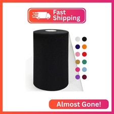 Black Tulle Fabric - 6 Inch