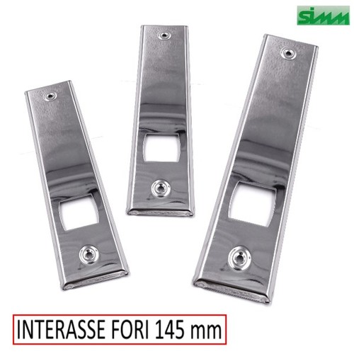 Plaque inox pour enrouleurs - plaque,