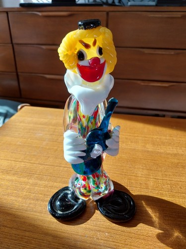 Clown cristal murano - cristal, de