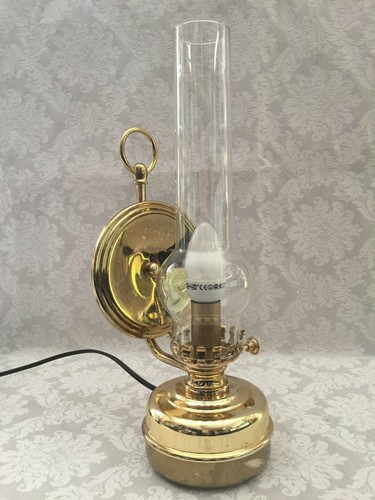 Ancienne lampe table - table, bureau