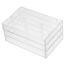  3 Pcs Boîtier Vide Cassette