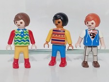 PLAYMOBIL x3 FIGURINES ENFANTS