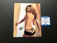 Winter Ave Zoli Hot! signed autographed sexy SOA 8x10 photo Beckett BAS coa