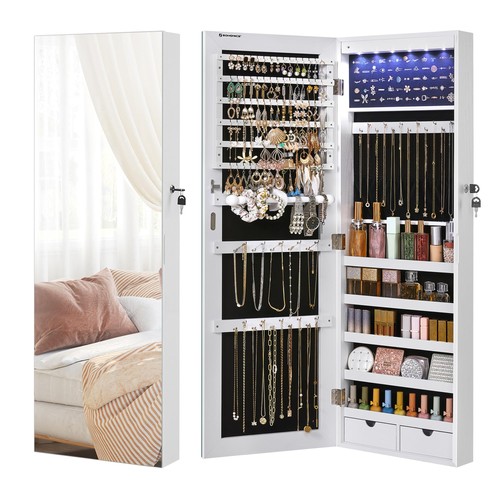 Armoire bijoux avec - armoire, miroir