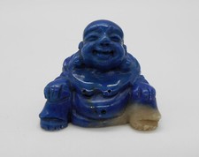 20 gr STUNNING SCULPTURE FIGURINE OF BUDDHA FIGURINE IN LAPIS LAZULI