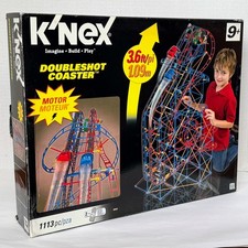 K'NEX Doubleshot Coaster Building Set 1113 Pieces 99% Complete - Great Condition