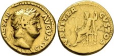 Nero, 54-68. Aureus (Gold, 18 mm, 7.19 g, 6 h), Rome, 64-65 AD
