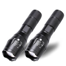 2X LED Lampe de poche tactique