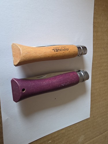 Lot couteaux opinel a - ,