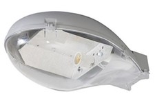 Réverbère lampadaire extérieur lampe polycarbonate gris NEUF