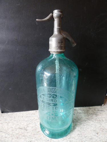 Bouteille siphon eau seltz - bouteille, de