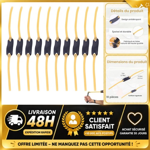10x fronde lance pierre - fronde,
