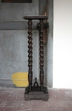 Sellette bois et marbre