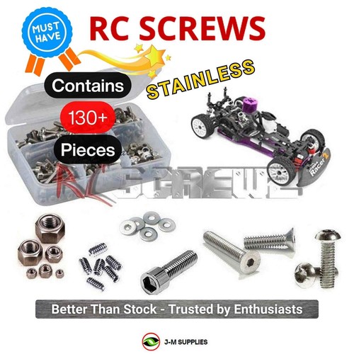 Rcscrewz stainless screw kit - stainless,