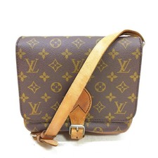 Louis Vuitton LV Shoulder Bag Cartouchiere MM Brown Monogram 2280383