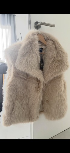 Manteau fausse fourrure - manteau,