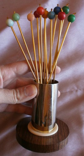 Service cuillères punch - cuillères, à