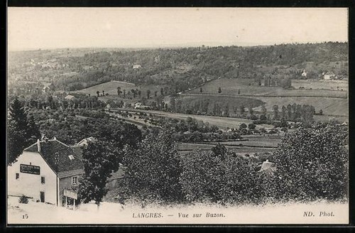 Cpa langres vue sur - cpa, langres,