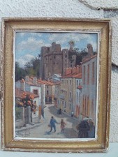 Ancien tableau  " paysage