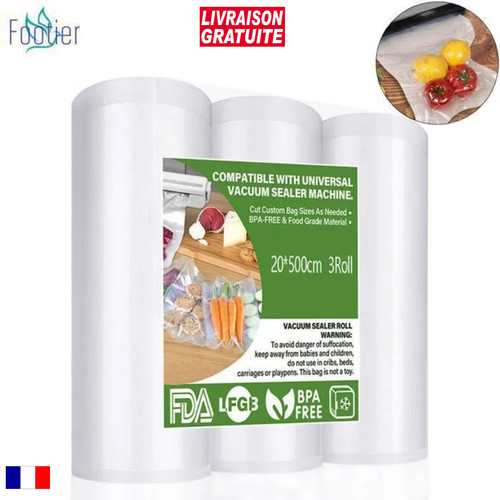 Sac sous vide alimentaire - sac,
