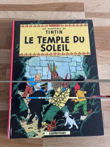Tintin temple soleil - bd,