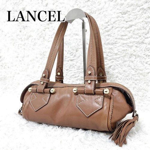 Lancel barrel shoulder bag - lancel,