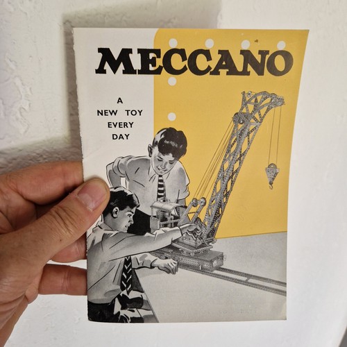 Meccano england catalogues - meccano,