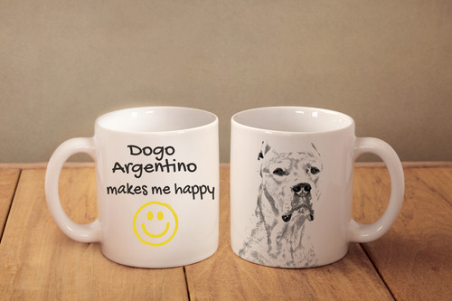 Dogue argentin une - tasse, "me