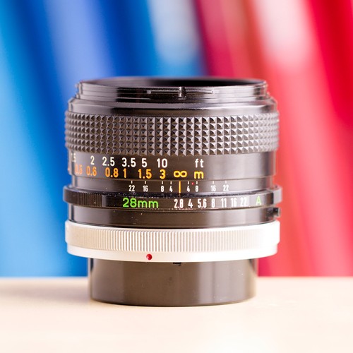 Canon 28mm 8 s - fd, f/2.8