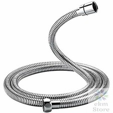 Flexible Anti-Torsion Baignoire Tuyau de Douche 2.0 M Acier Argent Exclusivité
