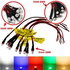 10 X 8-16V 12V 5Mm 5050 LED