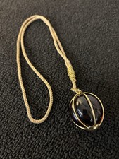 Daum Crystal World Map Necklace