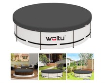WOLTU Bâche de piscine ronde