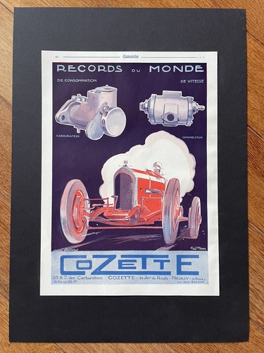 Affichette ancienne géo - affichette, ancienne,géo