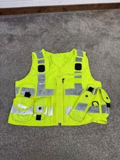 Ex Police Hi Vis Tac Vest Equipment Utility Vest Model 774 Patrol SIA Security