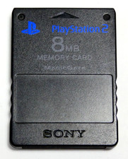 CARTE MEMOIRE PS2 NOIRE 8 MB