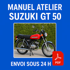 Manuel Atelier Suzuki GT 50