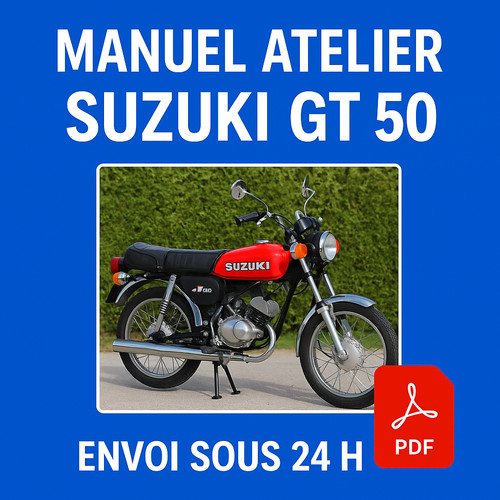 Manuel atelier suzuki 50 - manuel,