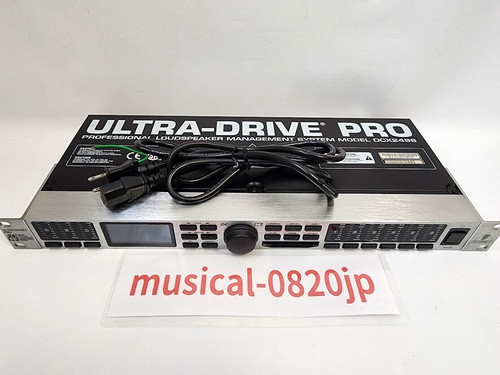 Behringer dcx2496 ultra drive - behringer, ultra-drive