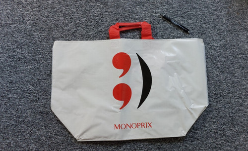 Big monoprix bag paris - monoprix,