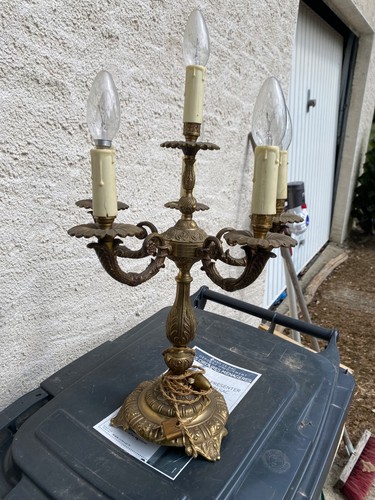 Chandelier bronze 5 - bronze,